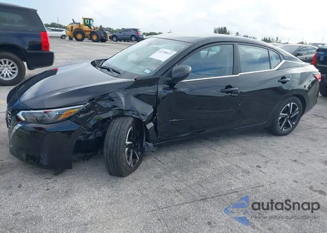 2025 Nissan Sentra Sv z USA, uszkodzony, nr VIN 3N1AB8CV2SY294582